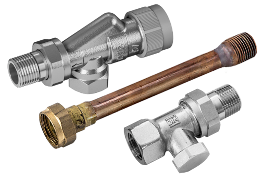 Zestaw zaworów niezależny od ciśnienia różnicowego